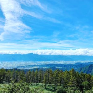 ビーナスライン奥の美ヶ原公園沖線にてwith CBR650R②
