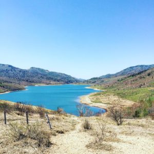 別名「天空の湖」と呼ばれる群馬野反湖にてwith CBR650R③