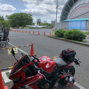所沢航空公園の飛行機with CBR650R