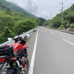 爽快ロードR299にてwith CBR650R
