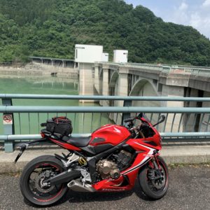 浦山ダムwith CBR650R
