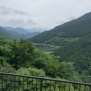 雷電廿六木橋の上からの眺め