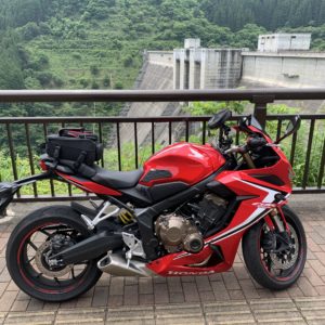 秩父・滝沢ダムとCBR650R