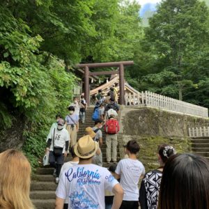 戸隠神社奥社参拝コース⑩「奥社に続く最後の石段」