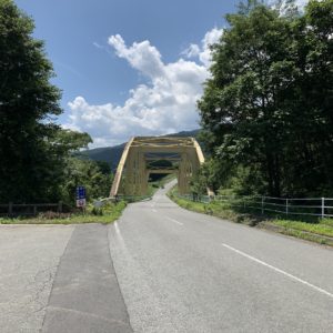 月夜平大橋展望台ポイントのハーモニックロード風景②