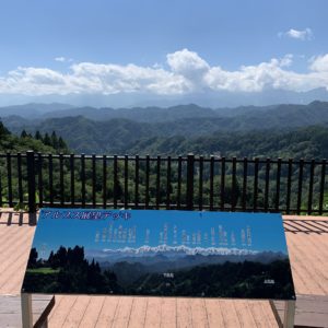 小川アルプスライン・アルプス展望デッキにてwith CBR650R②