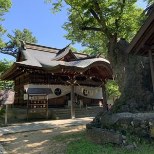 川中島古戦場の八幡神社