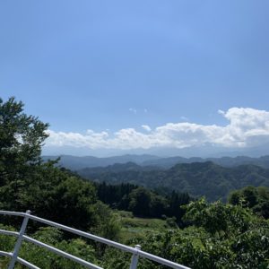 小川アルプスライン・小川村アルプス展望デッキにてwith CBR650R①