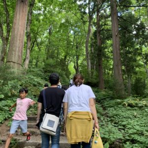 戸隠神社奥社参拝コース⑨「奥社に続く最後の坂道」