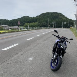 のびやかなR294にてwith MT-09