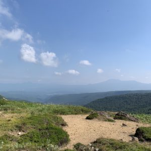 毛無峠ダートエリアから群馬方面を見下ろす絶景