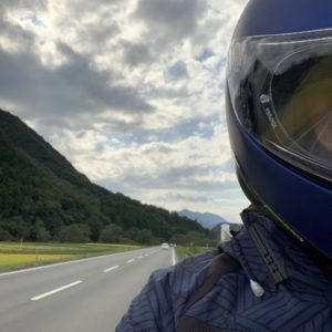 帰路のR294にて切なさMaxのchizuo