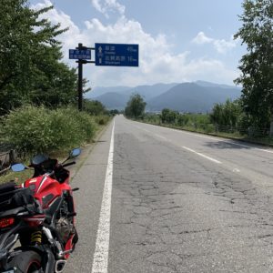 いよいよ志賀草津道路始まる風景に出会うwith CBR650R