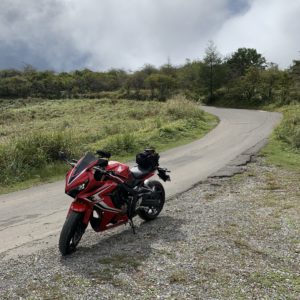 少し秋らしくなった鉢伏山へ向かうロードwith CBR650R②