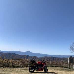しらびそ高原での中央アルプスの絶景with CBR650R