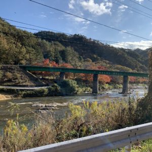 JR水群線・久慈川と並走するR118をのんびり流す