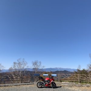 しらびそ高原での北アルプスの絶景with CBR650R