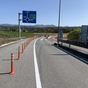 三遠南信自動車道・天竜峡ICにて