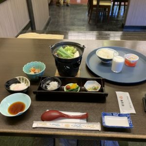 昼神温泉・鶴巻荘の朝食