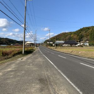 八溝山に続く伸びやかなr28