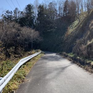 南アルプスエコーラインの視界が開けたエリアにて