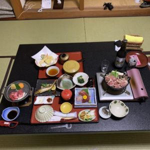 奥久慈・横川温泉「中野屋旅館」さんの超ボリューミーな夕食
