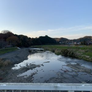 奥久慈・永源寺にほど近い押川の眺め