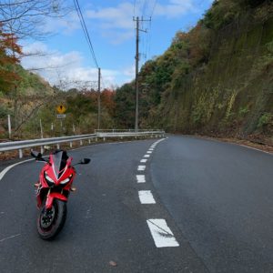 内房r88にてwith CBR650R
