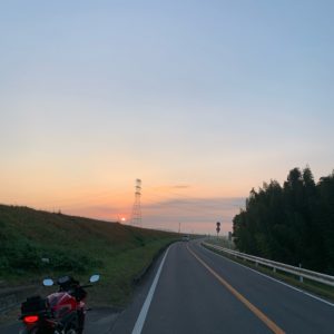 利根水郷ラインを東へ進むCBR650R②