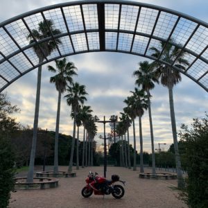 袖ヶ浦海浜公園の気持ちいい風景with CBR650R④