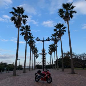 袖ヶ浦海浜公園の気持ちいい風景with CBR650R⑤