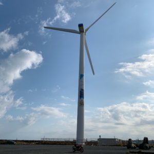 JFはさき 海王丸にてwith CBR650R