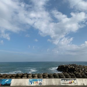 神栖市・1000人画廊の「海風の見える丘」からの風景②