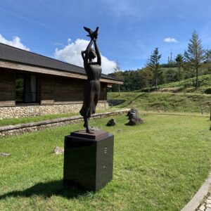 美ヶ原自然保護センターにて