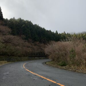 湯河原パークウェイにて