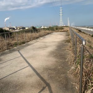 神栖市・1000人画廊の「海風の見える丘」にて②