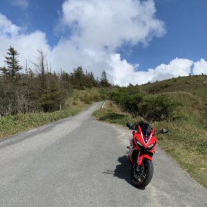 鉢伏高原スカイラインににて