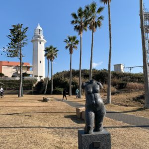 房総半島最南端、午後の日差しを浴びる野島埼灯台にて④