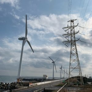 神栖市・1000人画廊の「海風の見える丘」からの風景③