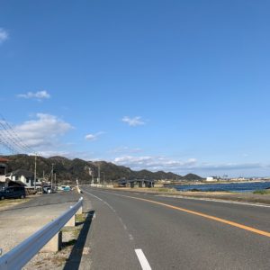 R410からさらに海側のシーサイドライン風景