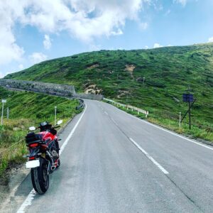 夏の志賀草津道路にて