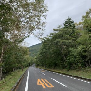 富士山スカイラインのロード風景