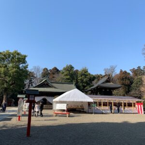 関東最古の鷲宮神社にて②