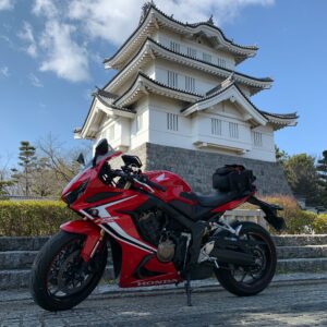 関東七名城「忍城」とCBR650R