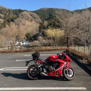 本庄市のお蕎麦屋さん・いずみ亭の駐車場にて②