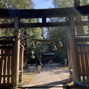 本庄市金鑽神社の落ち着いた雰囲気の境内を歩く②