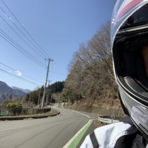 秩父・荒川を眺めながら走る快走ロードr72のロード風景②