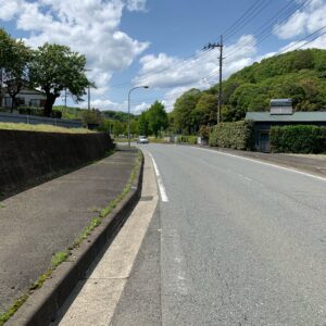 里山を抜ける快走ロード,r709～r77