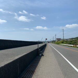 マリンパーク御前崎に向かうR150にて