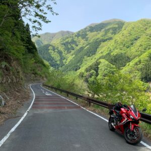 奥秩父もみじ湖周遊ルートを走るwith CBR650R③